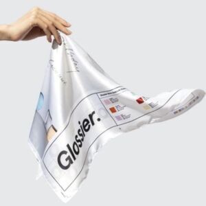 Glossier Scarf Cosmetics 2019 Holiday Promo Limited Edition Purse Accesory